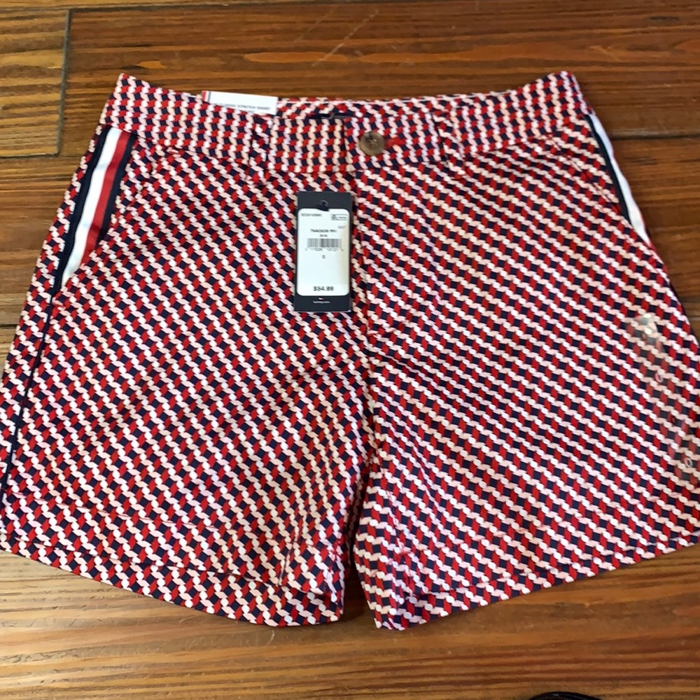 New Tommy Hilfiger red white blue shirts sz 0 🇺🇸